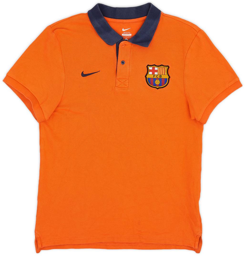 2013-14 Barcelona Nike Polo Shirt - 8/10 - (S)