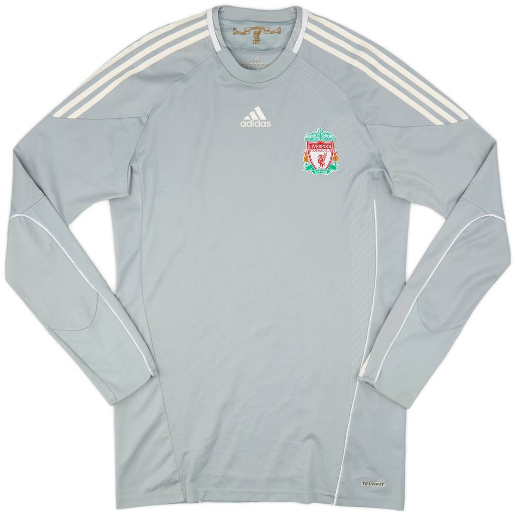 2010-12 Liverpool Player Issue TechFit GK Shirt - 7/10 - (XXL)