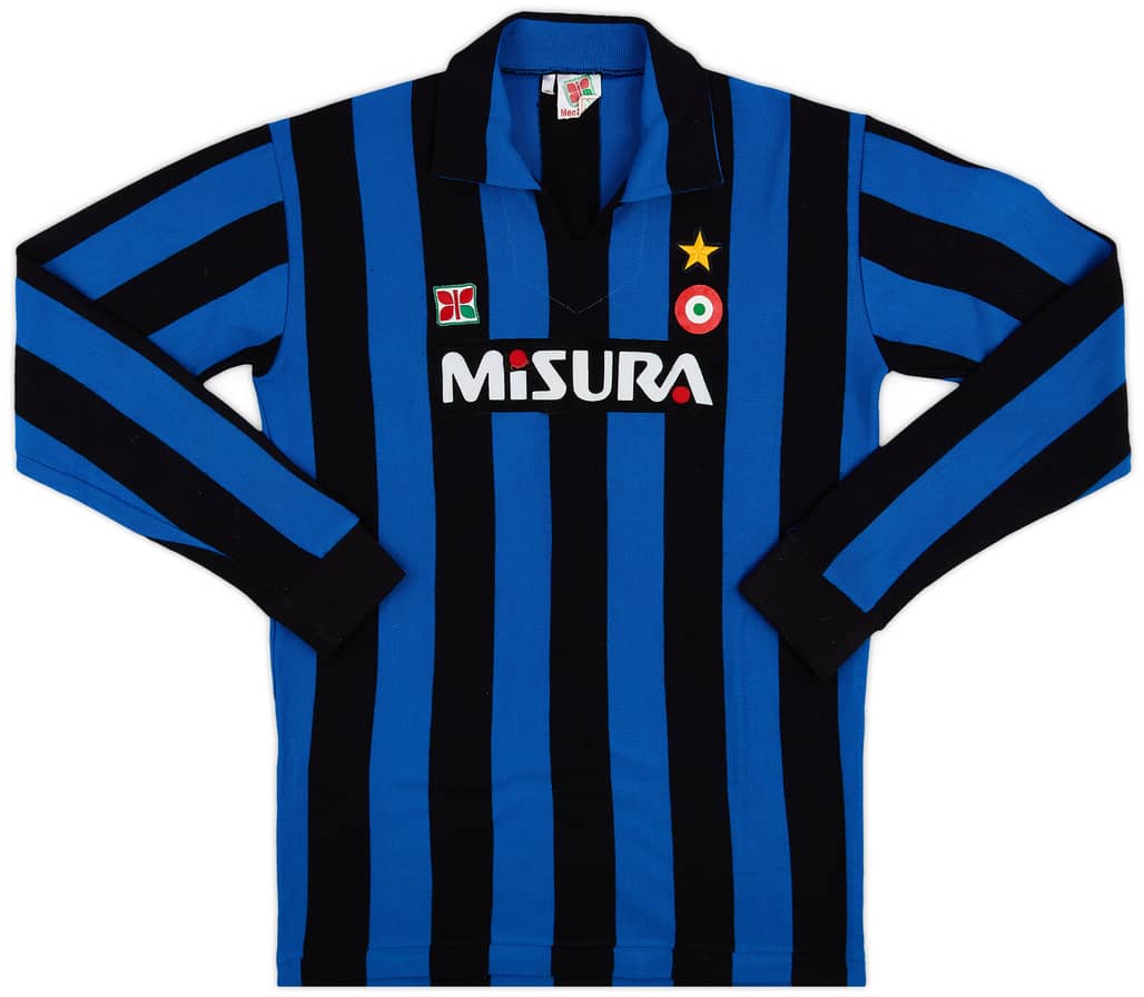 1983-86 Inter Milan Home L/S Shirt - 8/10 - (L)