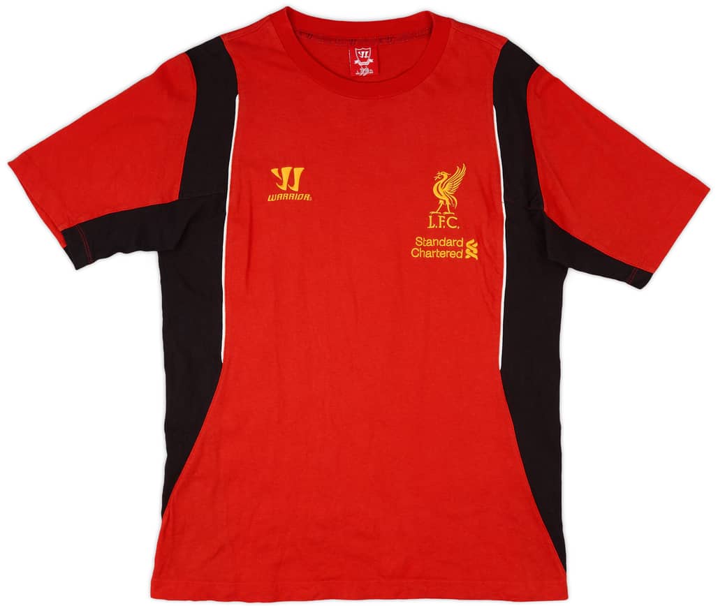 2012-13 Liverpool Warrior Cotton Tee - 9/10 - (L)