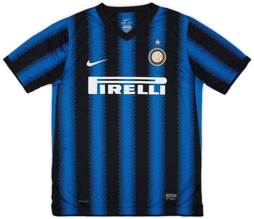 2010-11 Inter Milan Home Shirt - 8/10 - (L.Boys)