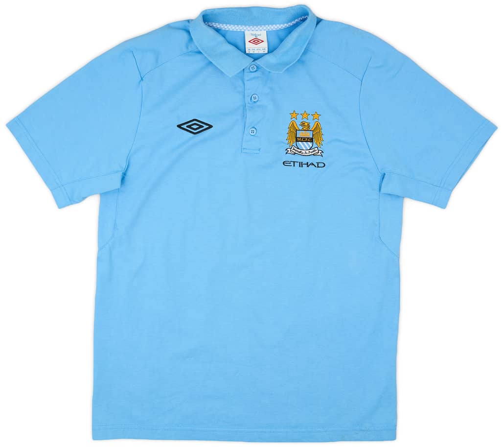 2011-12 Manchester City Umbro Polo Shirt - 6/10 - (M)