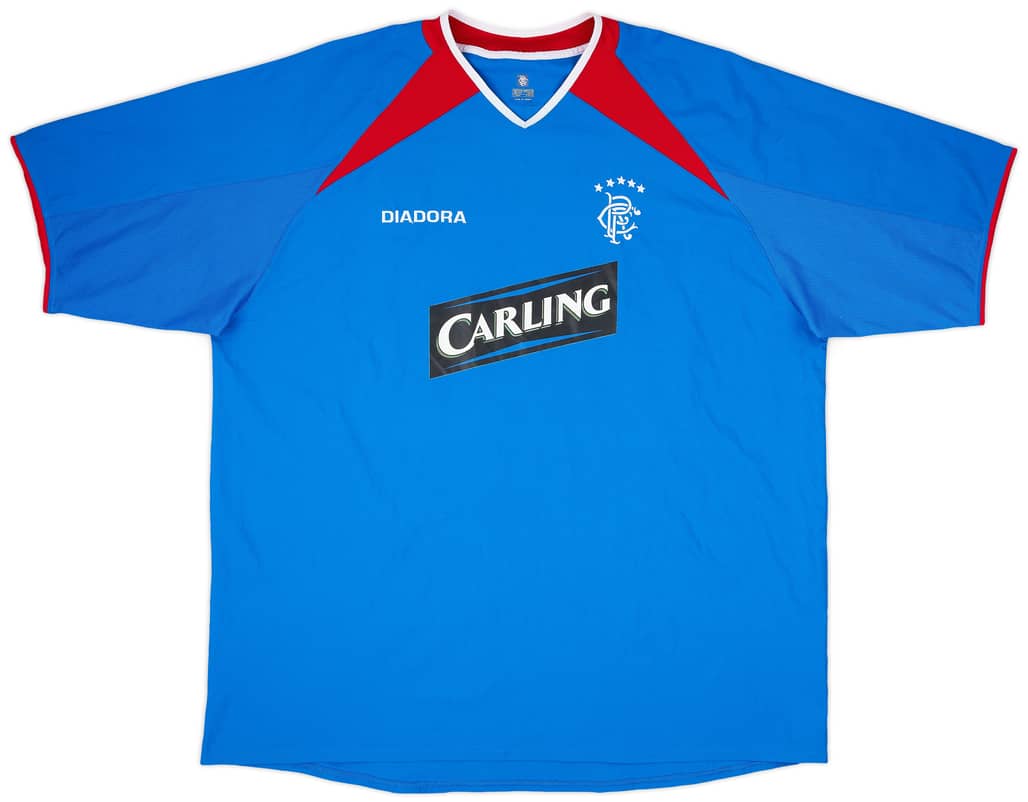 2003-05 Rangers Home Shirt - 6/10 - (3XL)