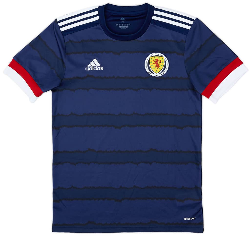2020-22 Scotland Home Shirt - 8/10 - (S)