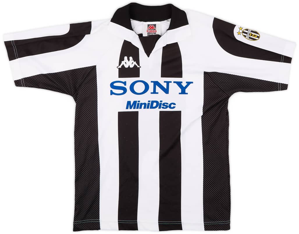 1997-98 Juventus Centenary Basic Home Shirt - 8/10 - (XL.Boys)