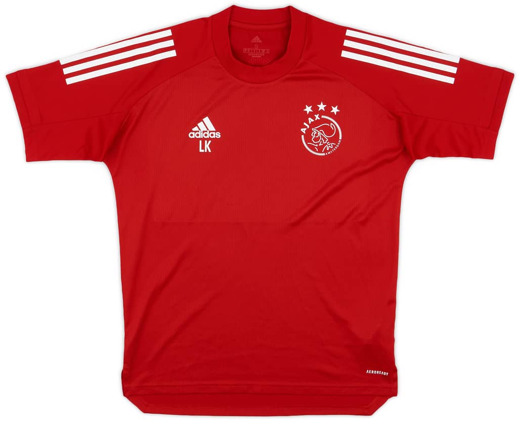 2019-20 Ajax Staff Issue adidas Training Shirt LK - 10/10 - (S)