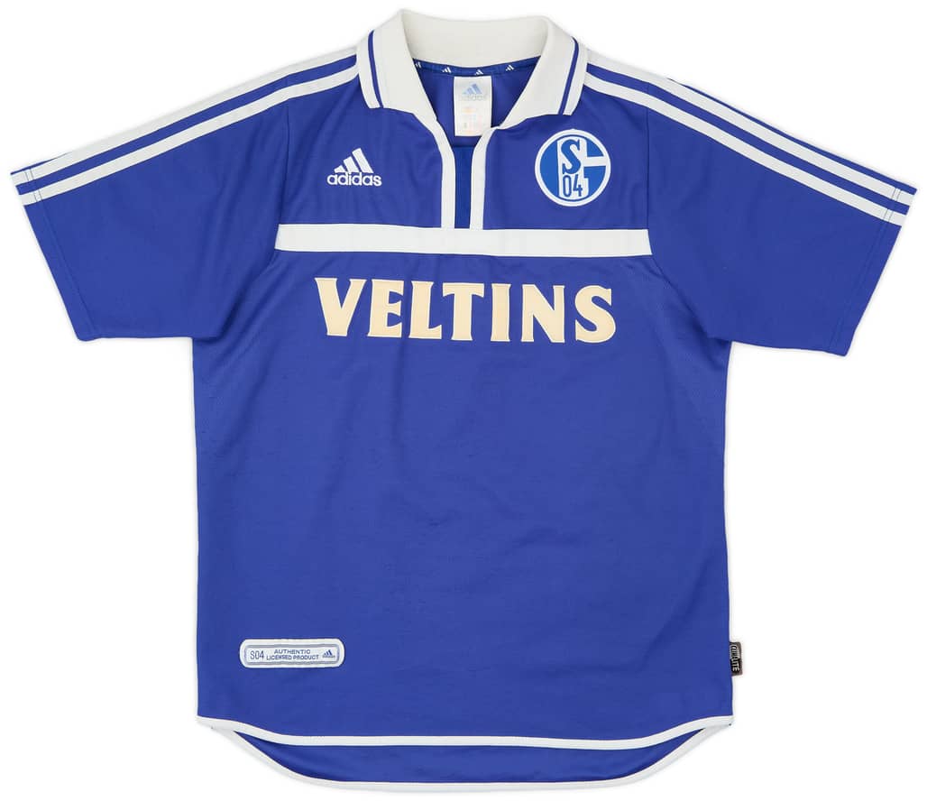 2000-01 Schalke Home Shirt - 5/10 - (XL.Boys)