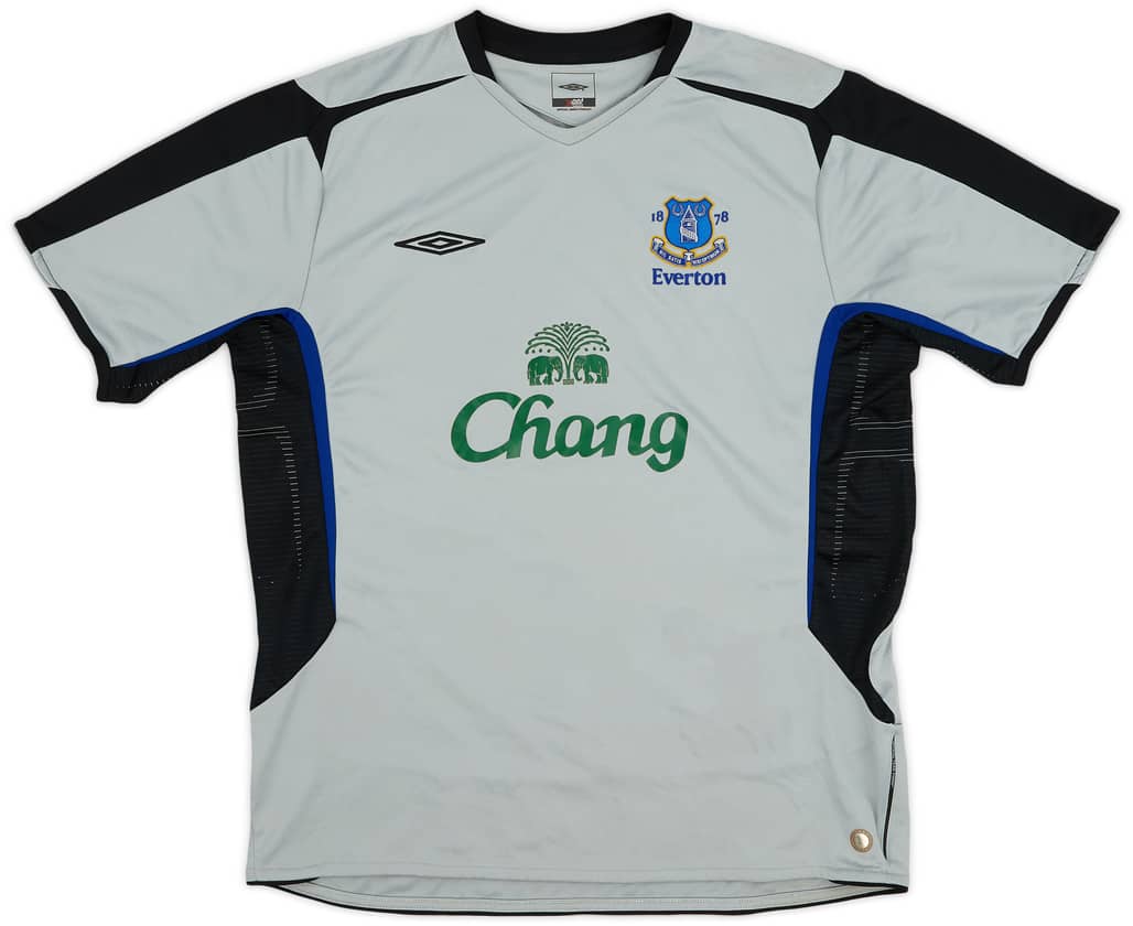 2005-06 Everton Away Shirt - 8/10 - (XL)