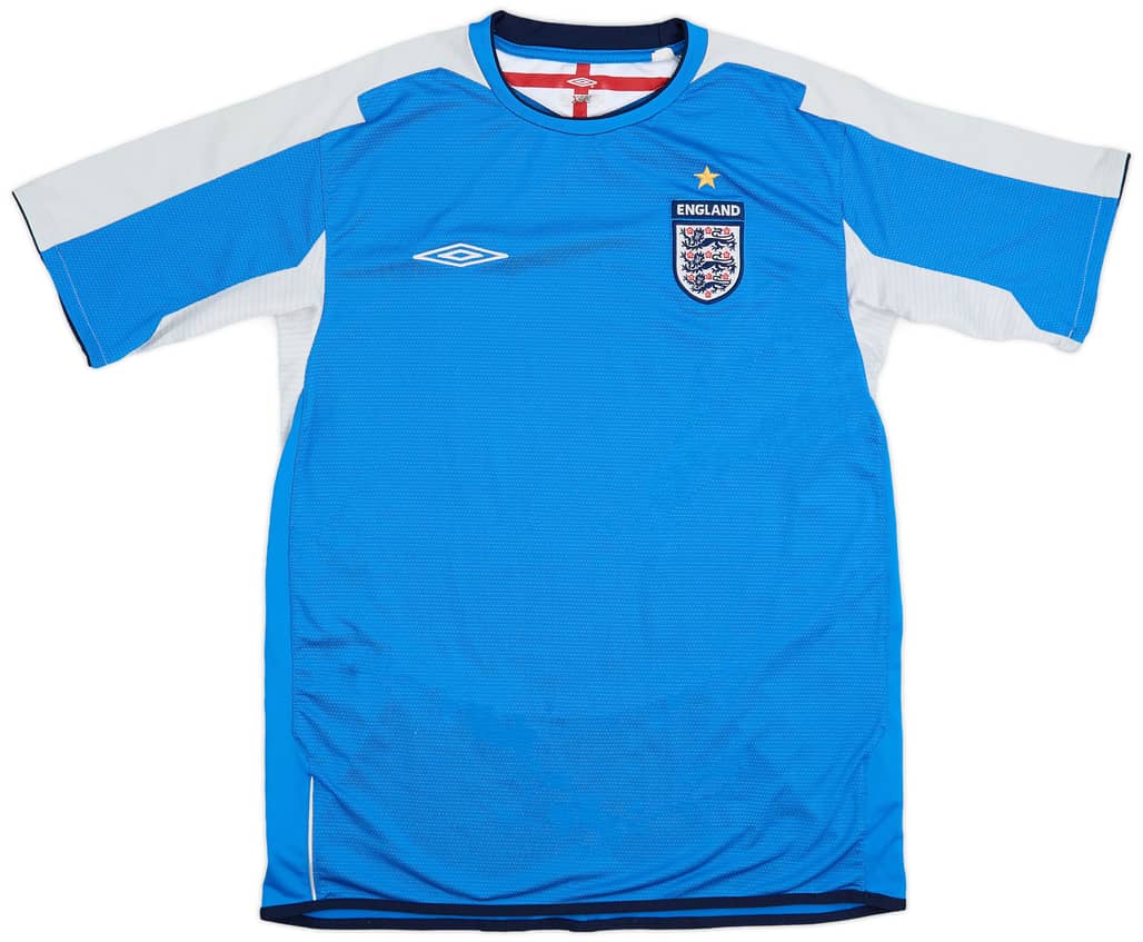 2004-06 England GK S/S Shirt - 8/10 - (M)