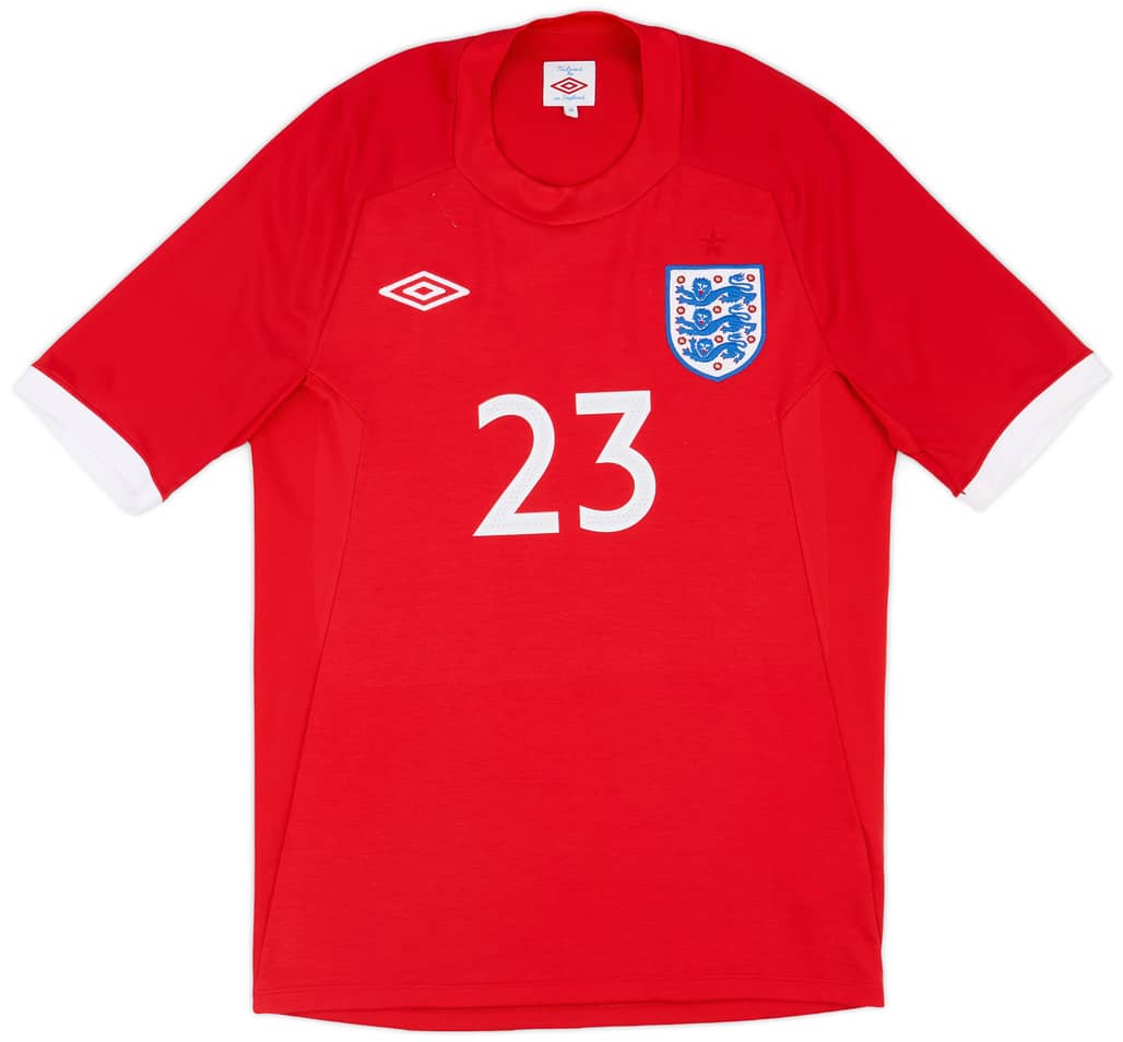 2010-11 England Away Shirt #23 - 8/10 - (S)