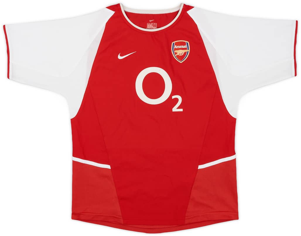 2002-04 Arsenal Home Shirt - 9/10 - (L.Boys)