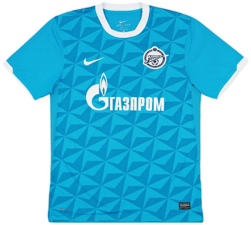 2011-12 Zenit St. Petersburg Home Shirt - 9/10 - (M)
