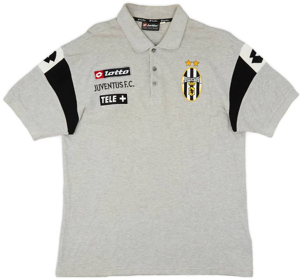 2000-01 Juventus Lotto Polo Shirt - 8/10 - (XL)