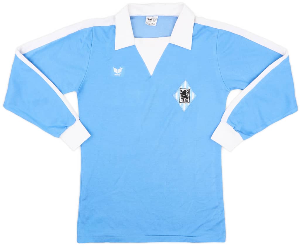 1972-73 1860 Munich Home L/S Shirt - 9/10 - (M)