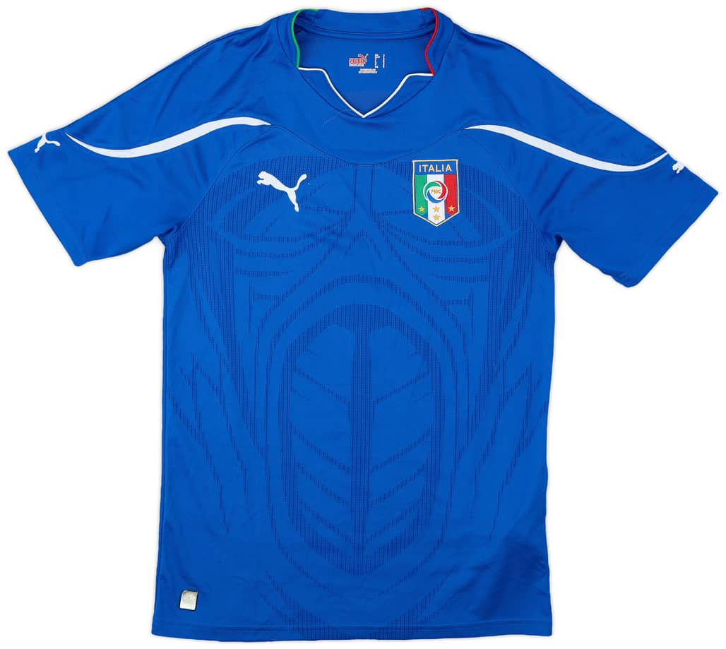 2010-12 Italy Home Shirt - 8/10 - (S)
