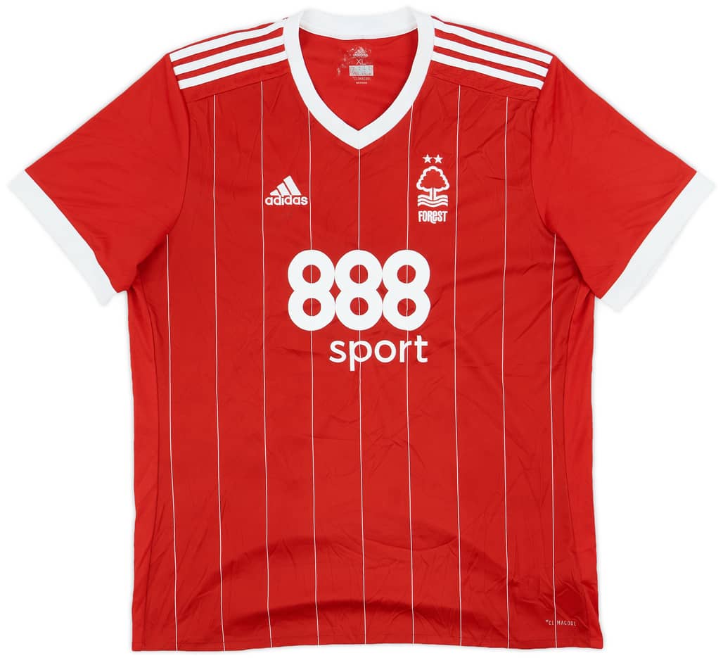2017-18 Nottingham Forest Home Shirt - 8/10 - (XL)
