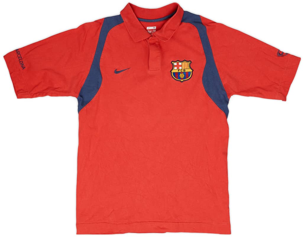 2007-08 Barcelona Nike Polo Shirt - 7/10 - (M)