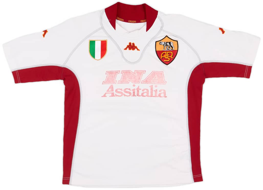 2001-02 Roma Away Shirt - 5/10 - (S)