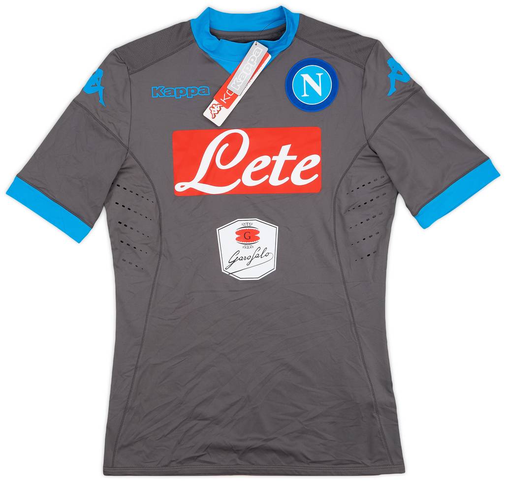 2015-16 Napoli Player Issue Away Shirt (L)