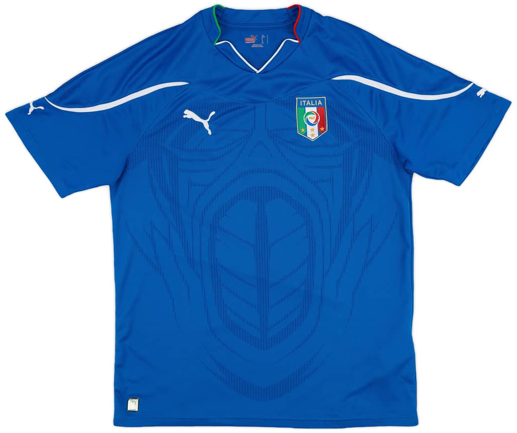 2010-12 Italy Home Shirt - 9/10 - (L)