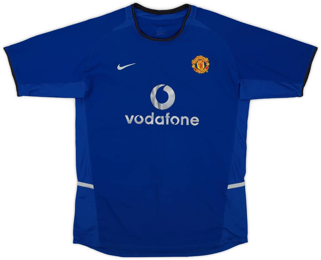 2002-03 Manchester United Third Shirt - 8/10 - (XL.Boys)