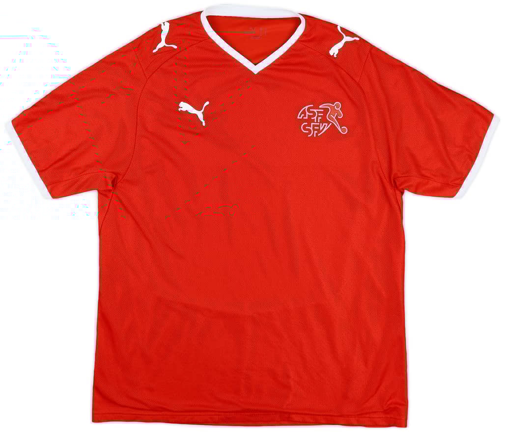 2008-10 Switzerland Home Shirt - 7/10 - (L)