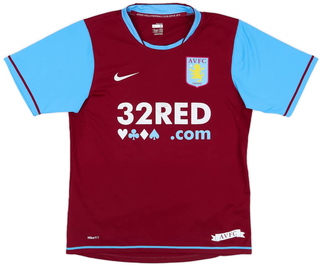 2007-08 Aston Villa Home Shirt - 5/10 - (S)