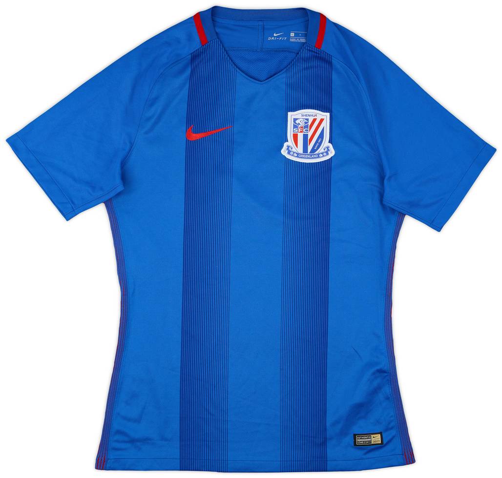 2017 Shanghai Shenhua Home Shirt - 7/10 - (Women's L)