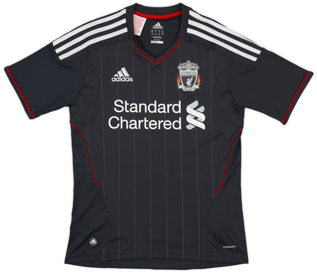 2011-12 Liverpool Away Shirt - 9/10 - (L.Boys)