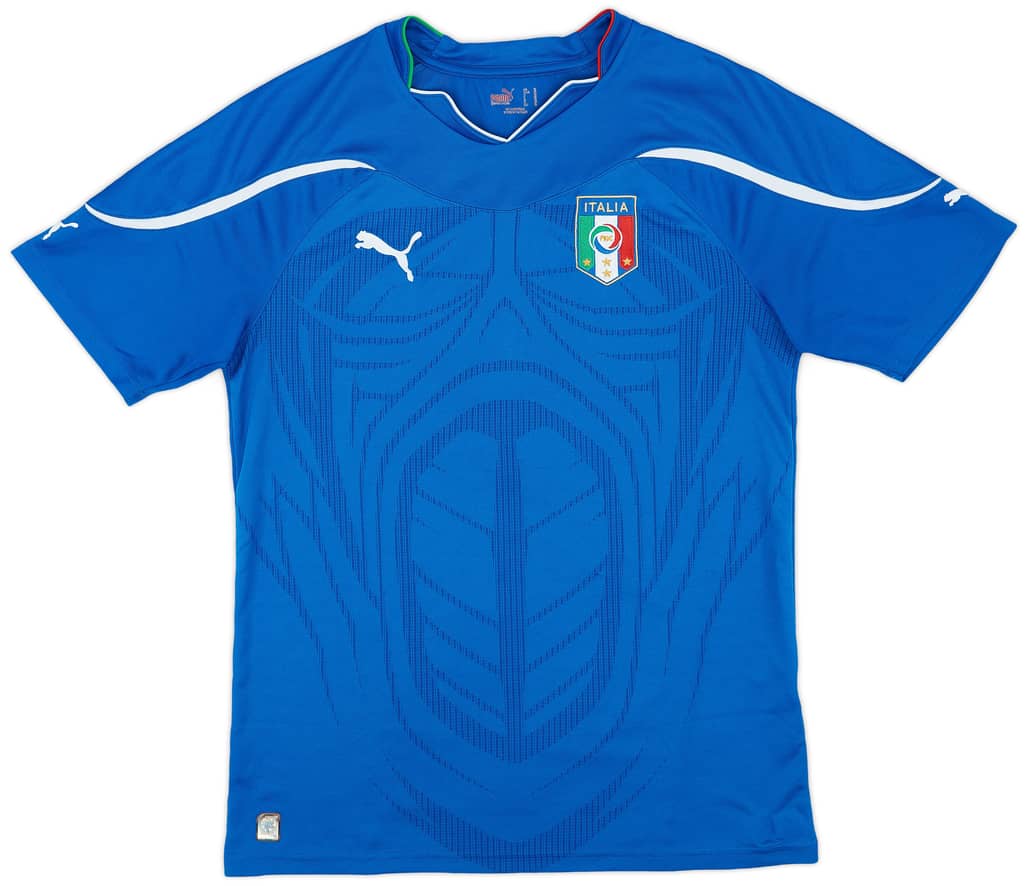 2010-12 Italy Home Shirt - 9/10 - (M)