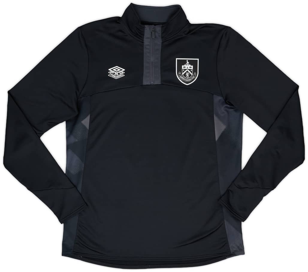 2022-23 Burnley Umbro 1/4 Zip Drill Top - 9/10 - (L)