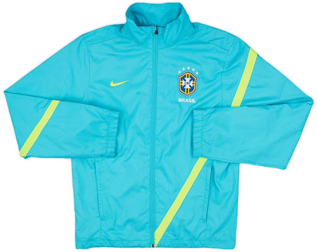 2012-13 Brazil Nike Track Jacket - 7/10 - (S)