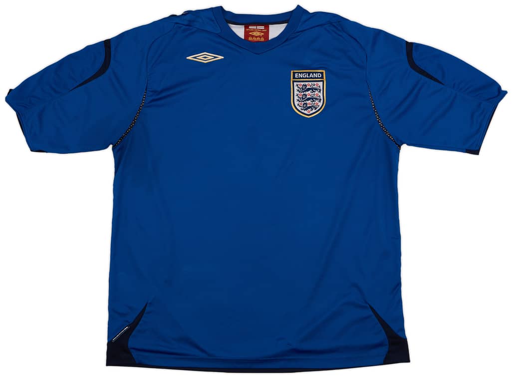 2006-08 England GK S/S Shirt - 6/10 - (XXL)