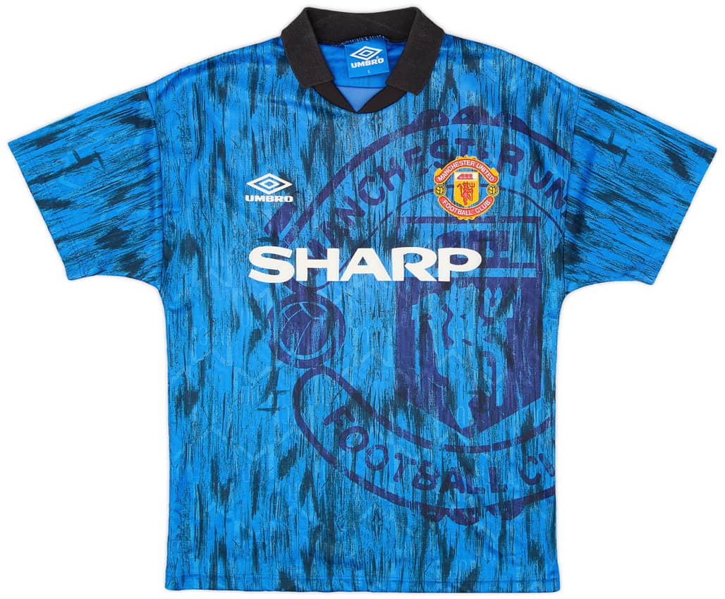 1992-93 Manchester United Away Shirt - 9/10 - (S)