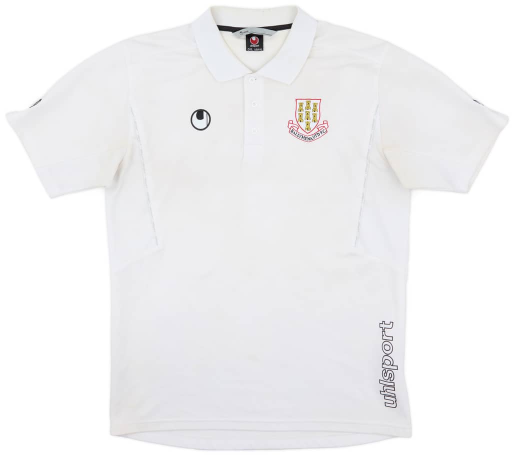 2010s Ballymena Uhlsport Polo Shirt - 5/10 - (XL)