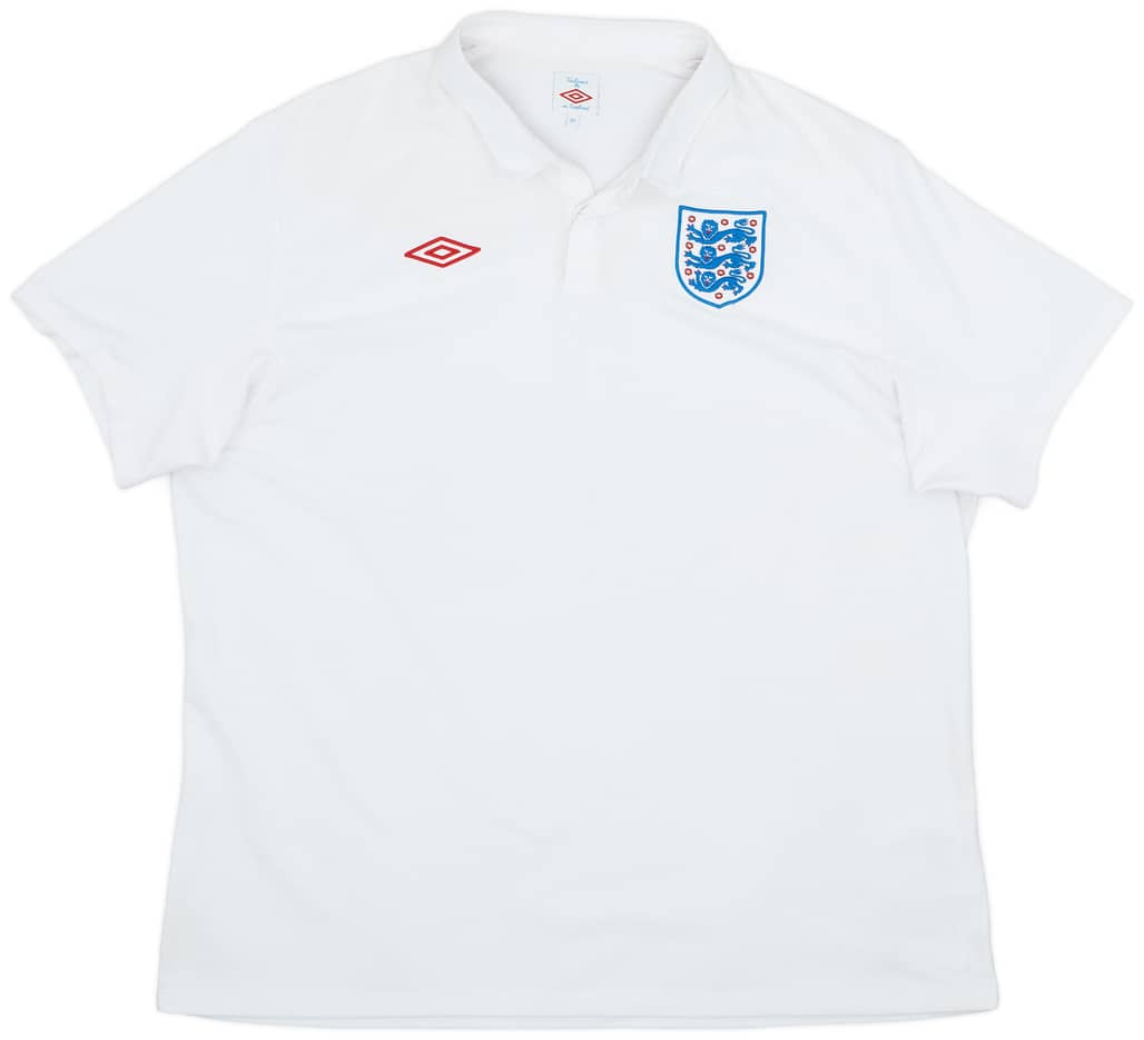 2009-10 England Home Shirt - 8/10 - (3XL)