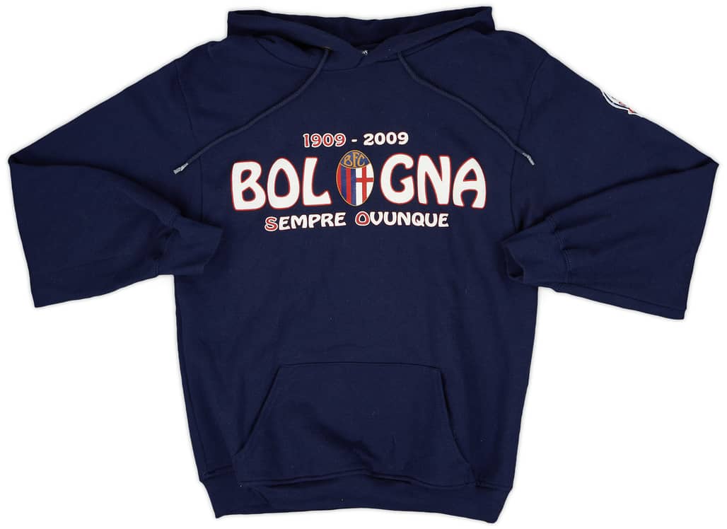 2009-10 Bologna Hooded Sweat Top - 8/10 - (L)