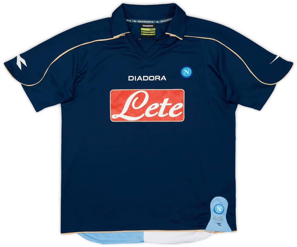 2008-09 Napoli Third Shirt - 9/10 - (L.Boys)