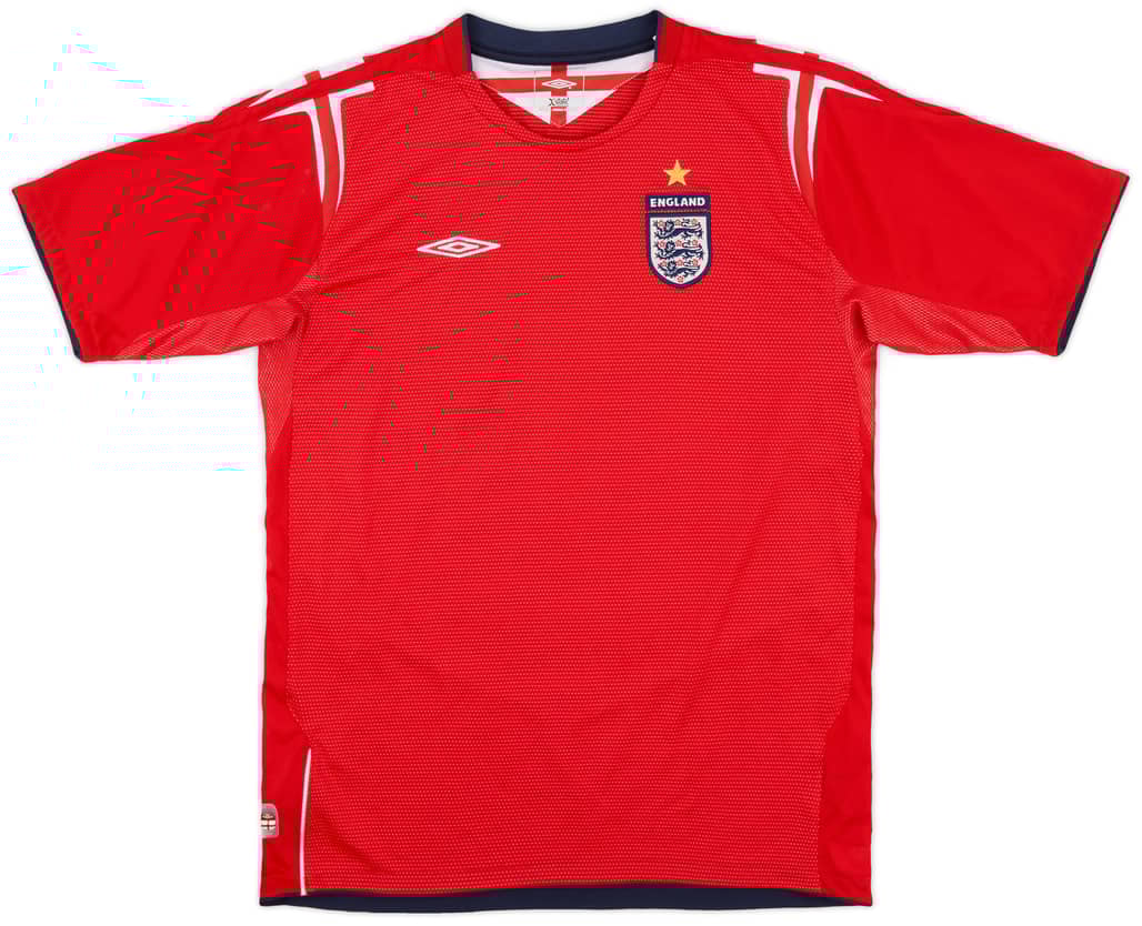 2004-06 England Away Shirt - 7/10 - (XL.Boys)