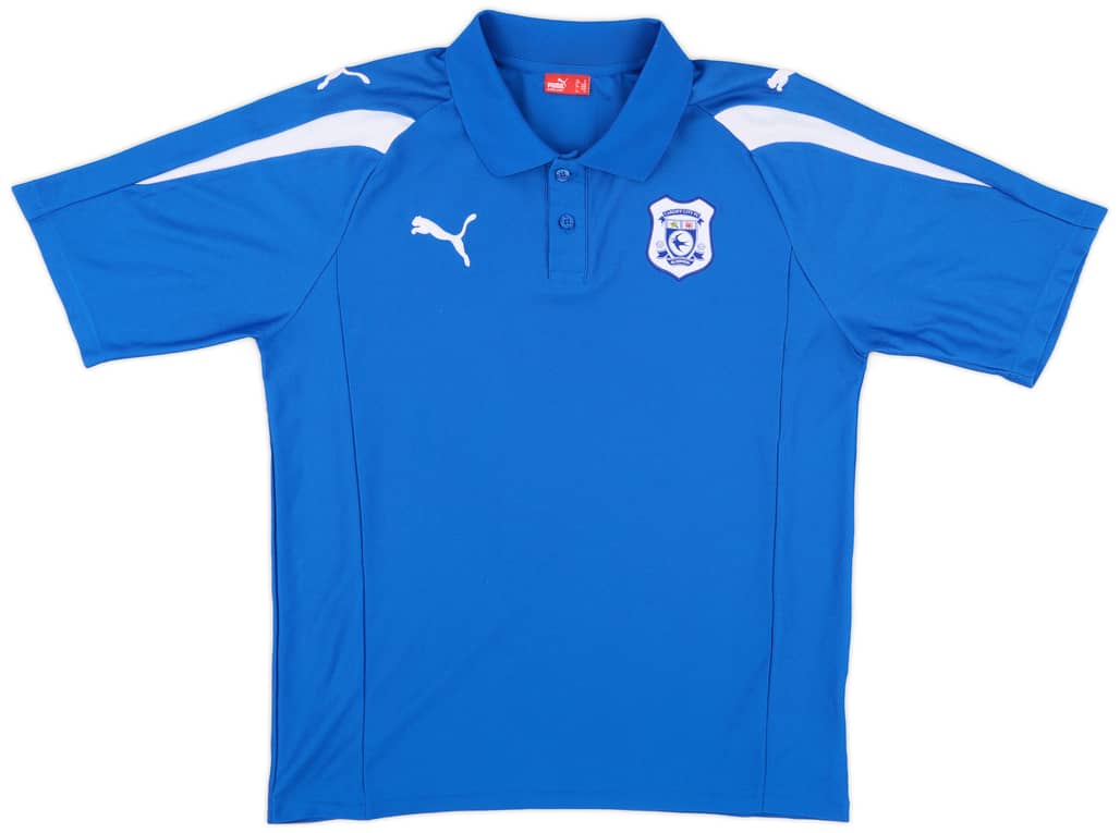 2010-11 Cardiff City Puma Polo Shirt - 9/10 - (M)