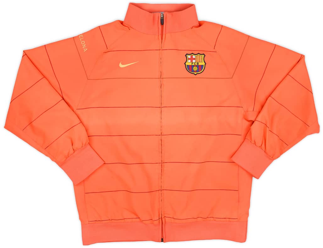 2008-09 Barcelona Nike Track Jacket - 7/10 - (L.Boys)