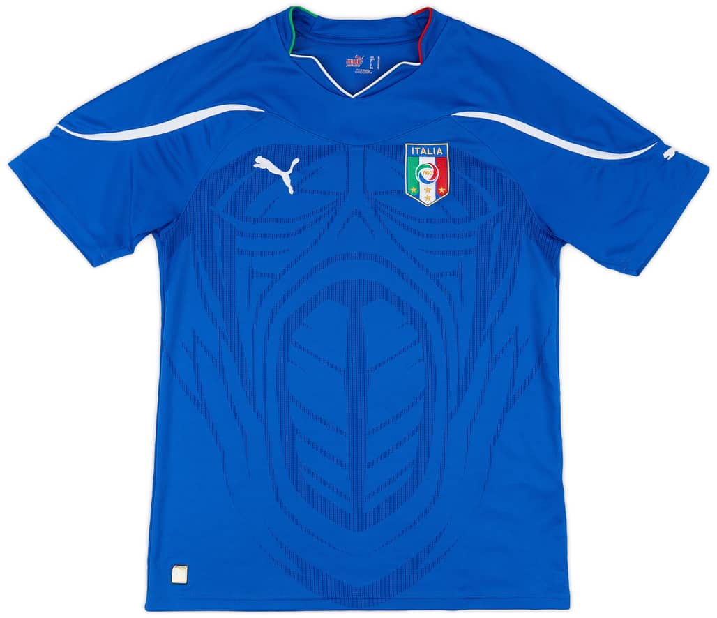 2010-12 Italy Home Shirt - 8/10 - (M)