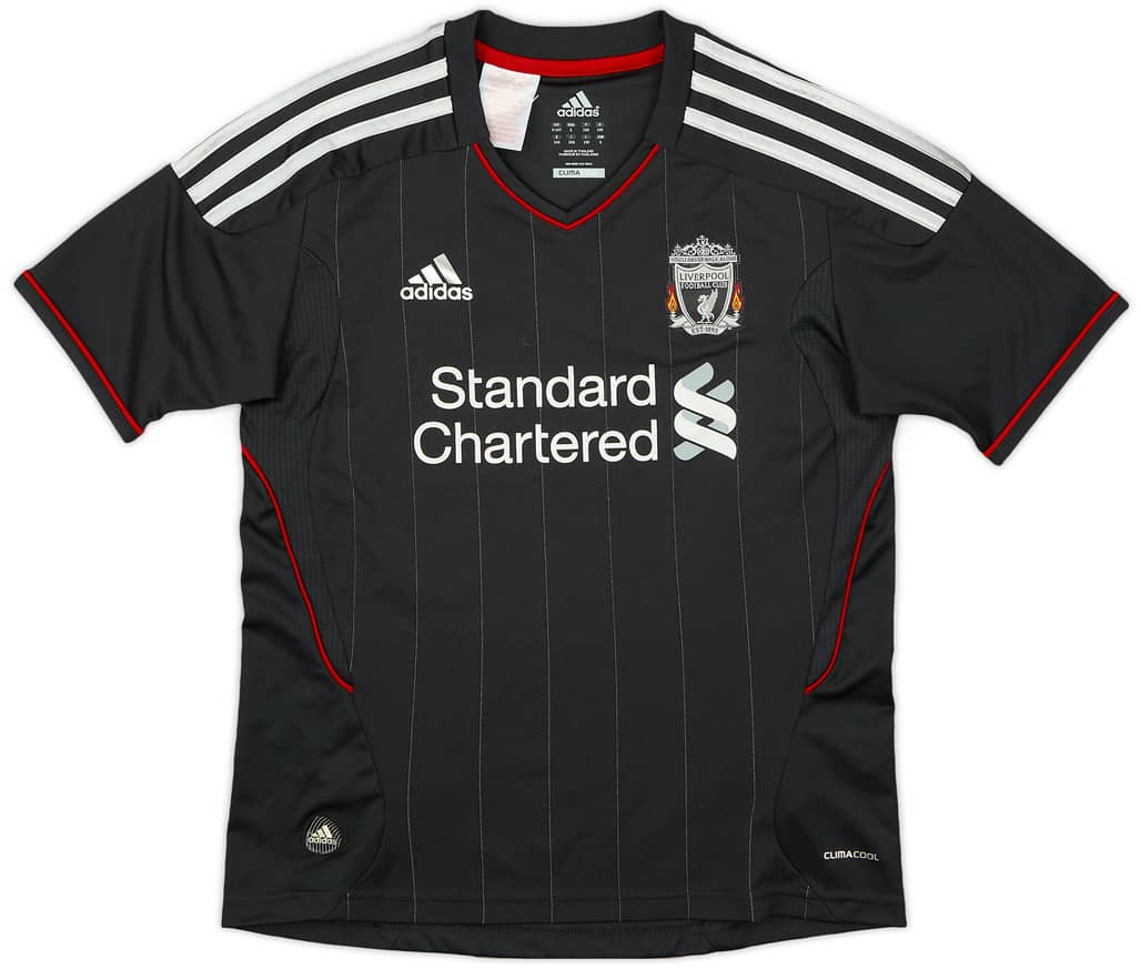 2011-12 Liverpool Away Shirt - 7/10 - (S.Boys)