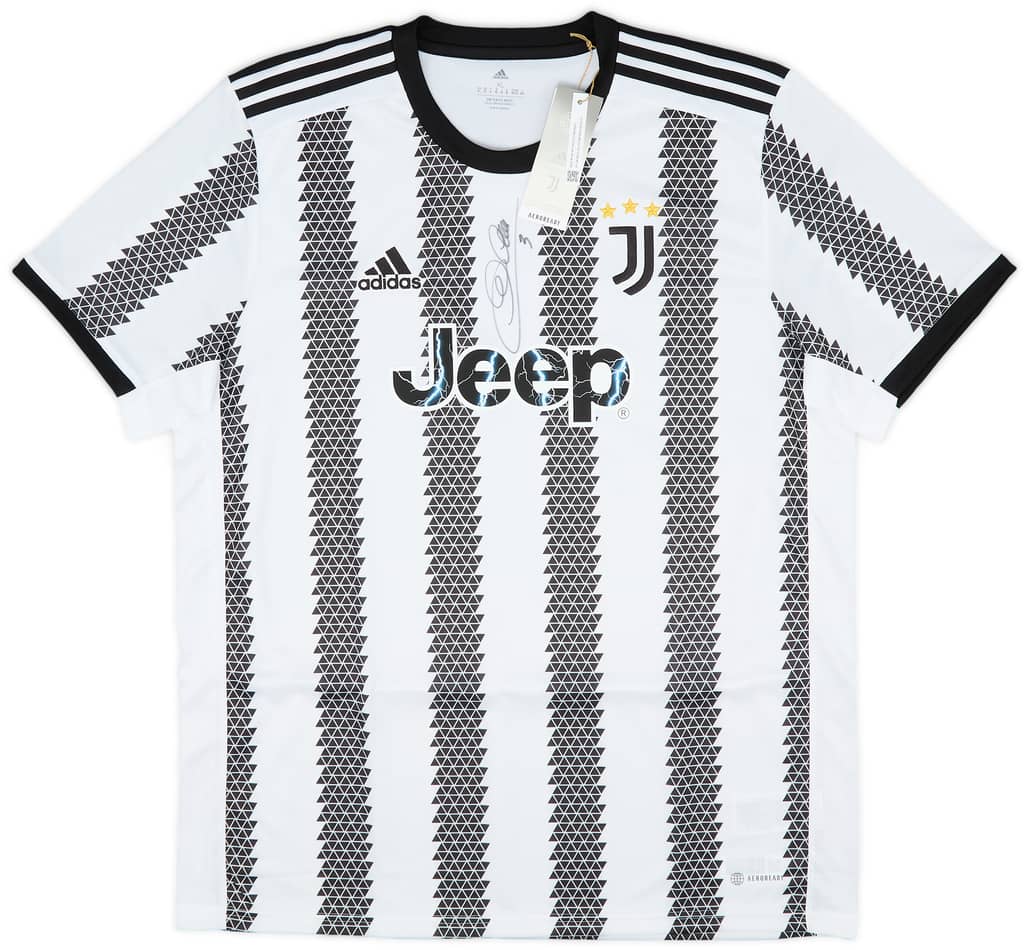 2022-23 Juventus Signed Home Shirt (Chiellini)