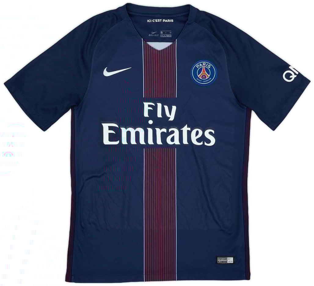 2016-17 Paris Saint-Germain Home Shirt - 5/10 - (S)