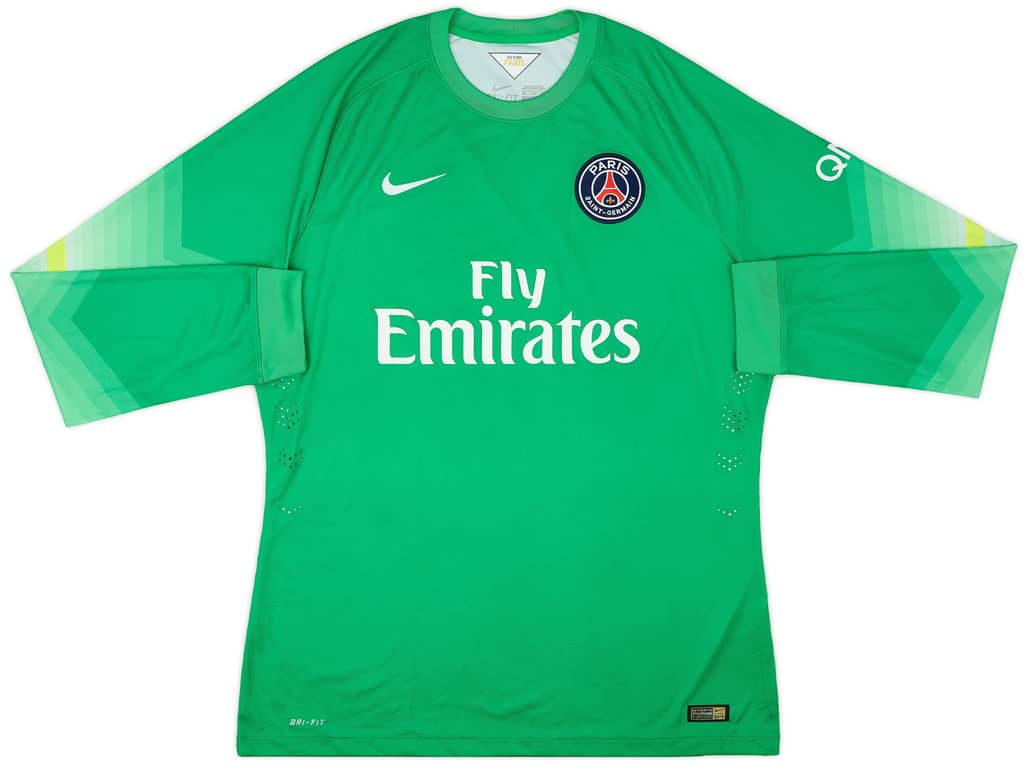 2014-15 Paris Saint-Germain Authentic GK Shirt - 9/10 - (XXL)
