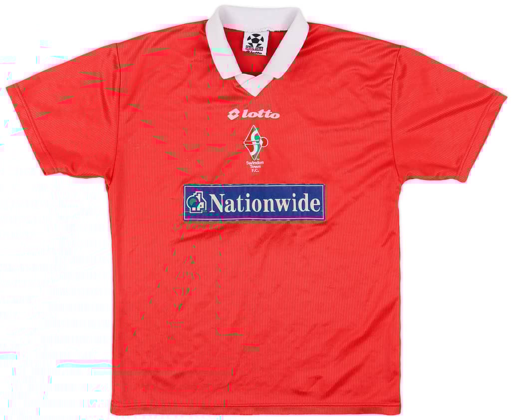 1999-00 Swindon Town Home Shirt - 7/10 - (XL.Boys)