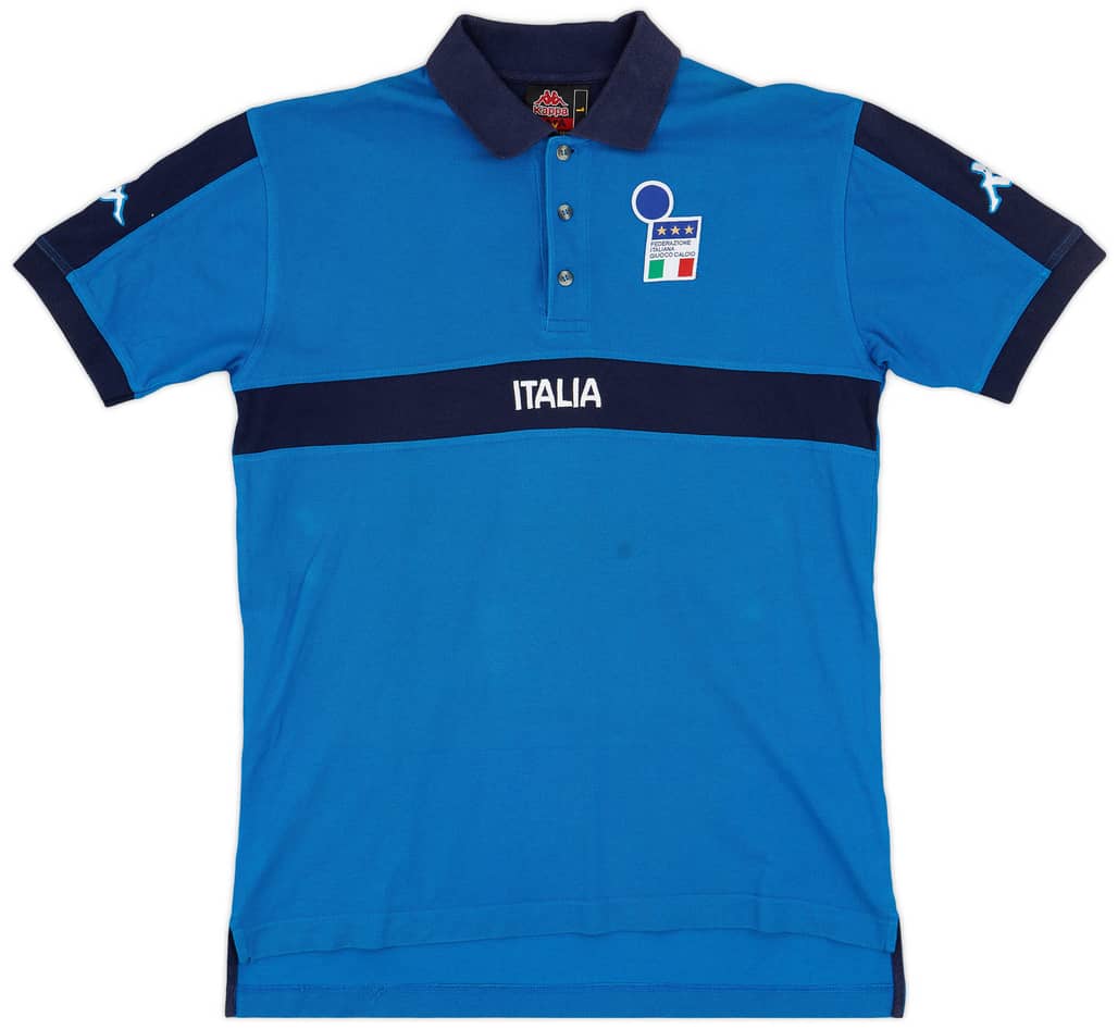 1999-00 Italy Kappa Polo Shirt - 8/10 - (L)