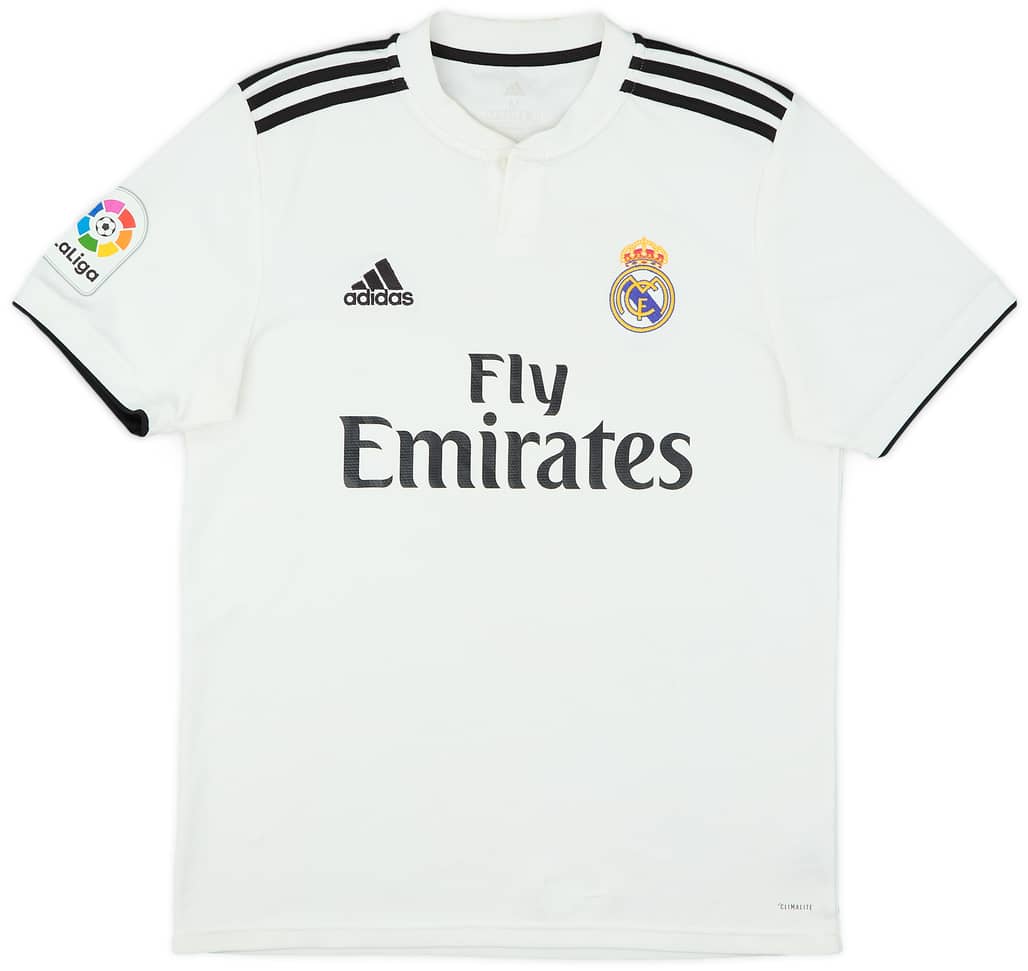 2018-19 Real Madrid Home Shirt - 8/10 - (M)