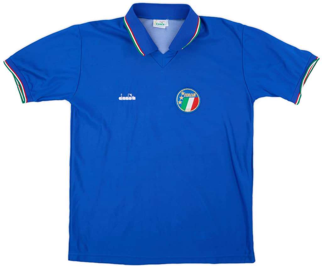 1986-91 Italy Home Shirt - 5/10 - (L)